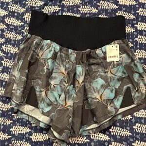 NWT FP Movement Midnight Floral Athletic Shorts